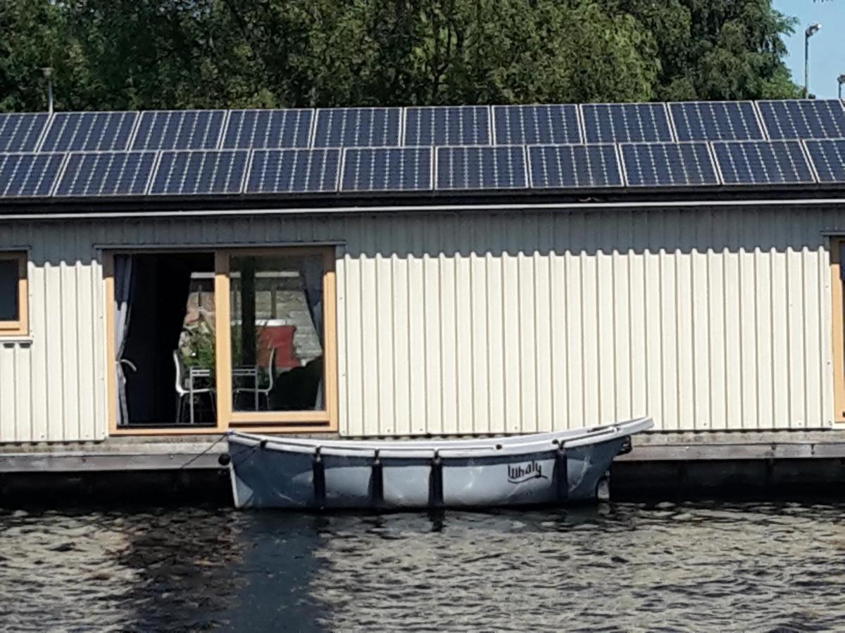 Boathouse With Bikes Amsterdam